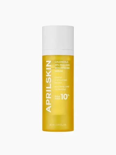 ** BOGO **  APRILSKIN Calendula 10% PHA AHA Resurfacing Serum