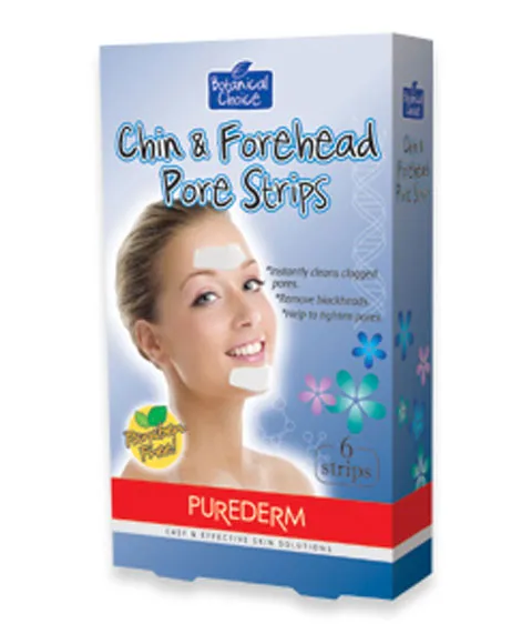 Amirose Purederm Chin And Forehead Pore 6 Strips