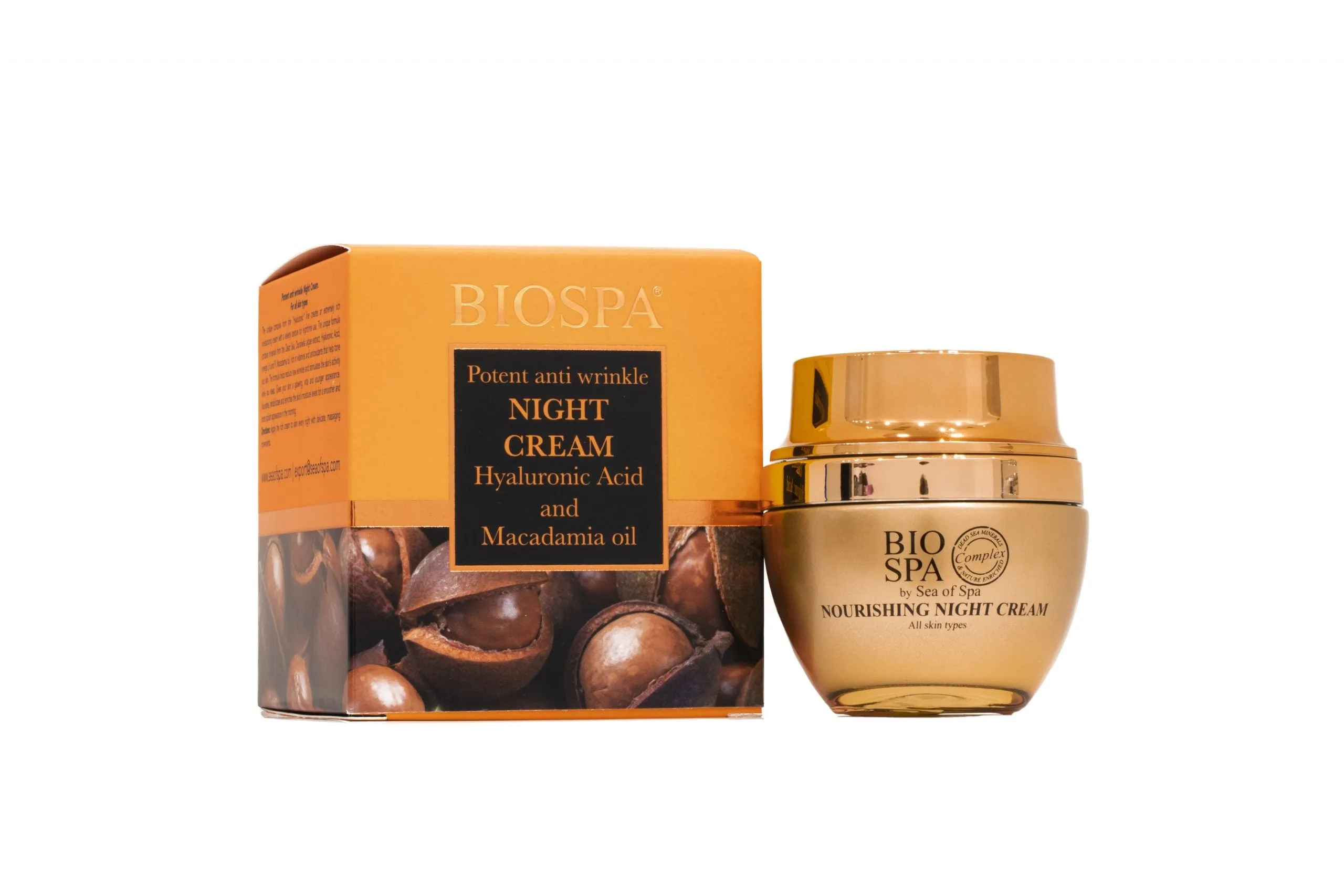 Anti Wrinkle Night Cream With Macadamia Oil