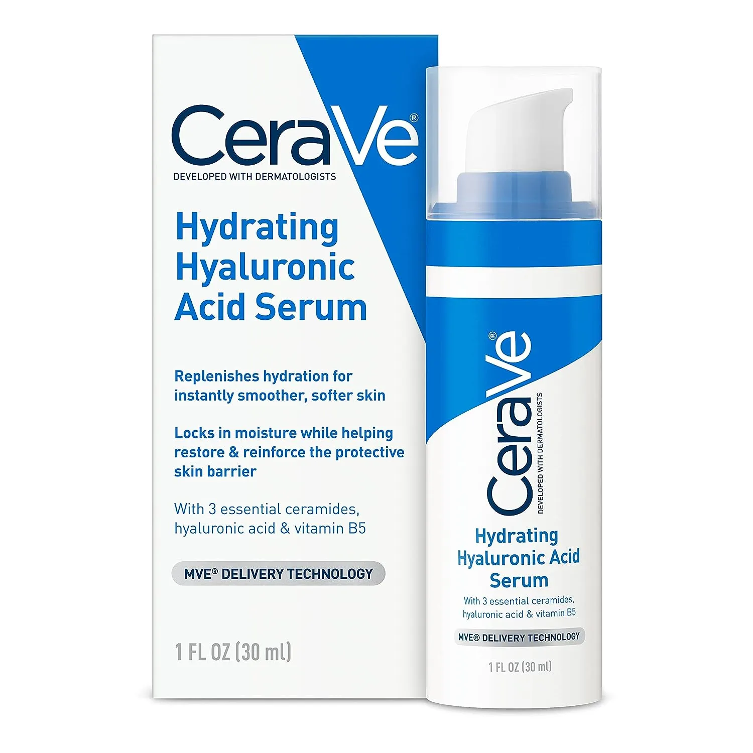 Cerave Hydrating Hyaluronic Acid Serum 30ml – Deep Hydration for Healthy Skin