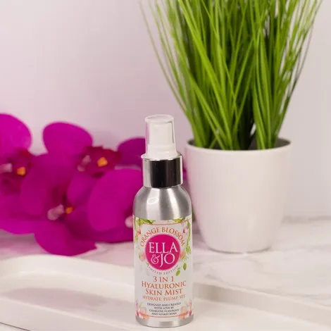 Ella & Jo 3 In 1 Orange Blossom Hyaluronic Skin Mist 100ml