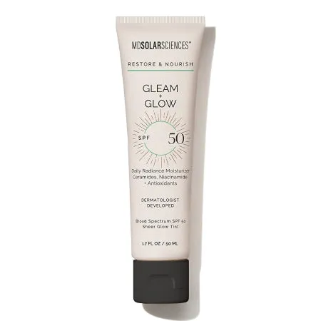 Facial Moisturizer with Sunscreen MDSolarsciences™ Gleam   Glow SPF50 1.7 oz. Tube Scented Cream - MDSolarSciences  Mfr# 173001