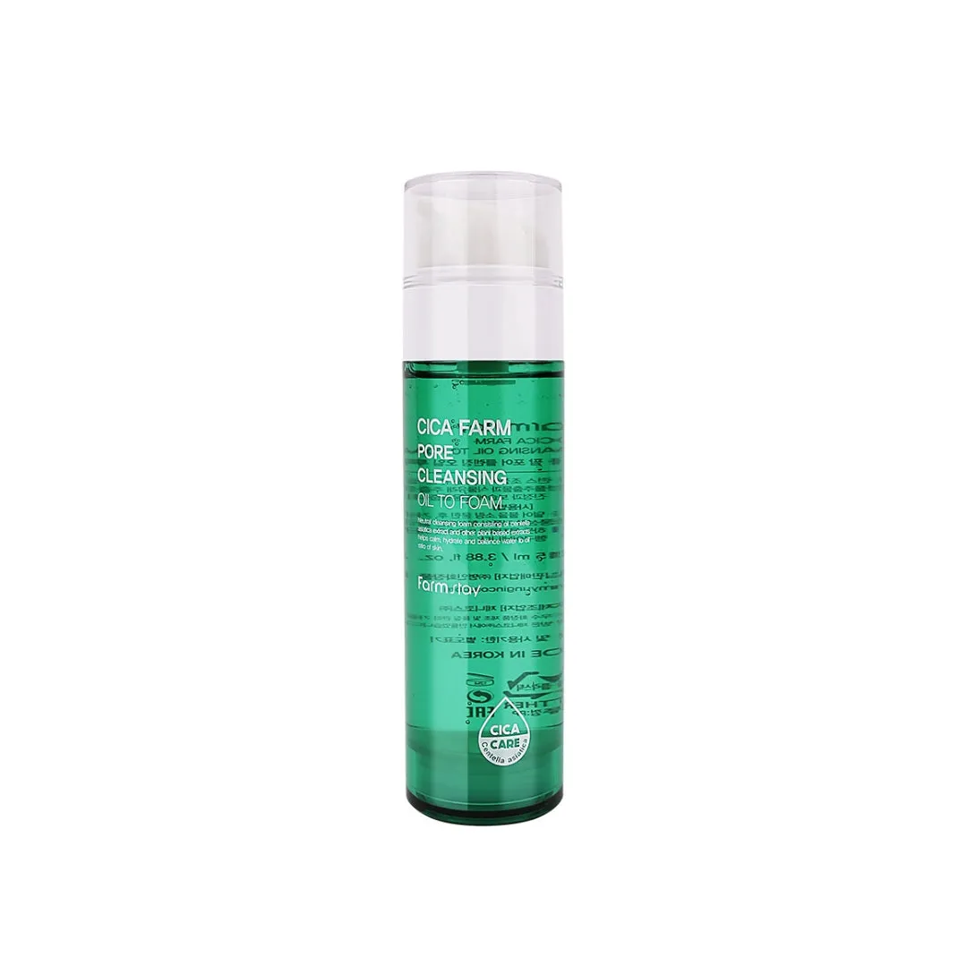 Farmstay Cica Farm Pore Cleansing Oil To Foam 115ml