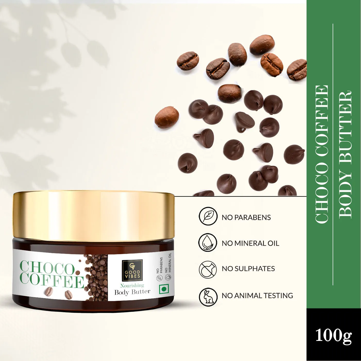 Good Vibes Choco Coffee Nourishing Body Butter (100g)