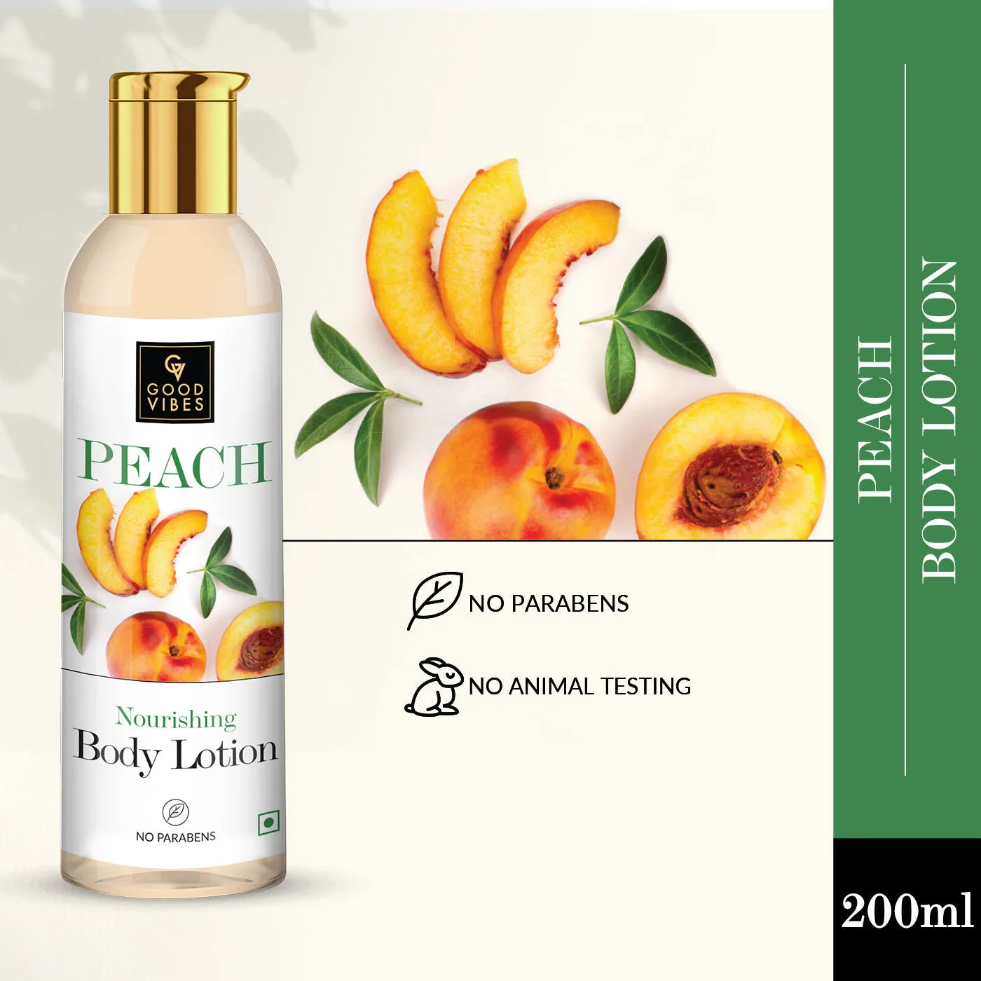 Good Vibes Nourishing Body Lotion - Peach (200 ml)