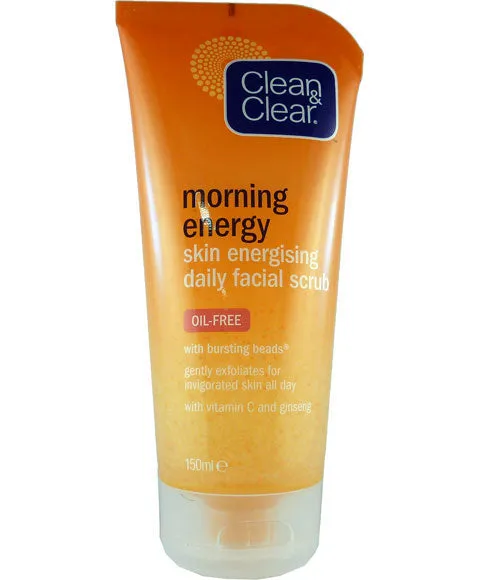 Johnson And Johnson Clean And Clear Morning Energy Skin Energising Daily Facial Scrub