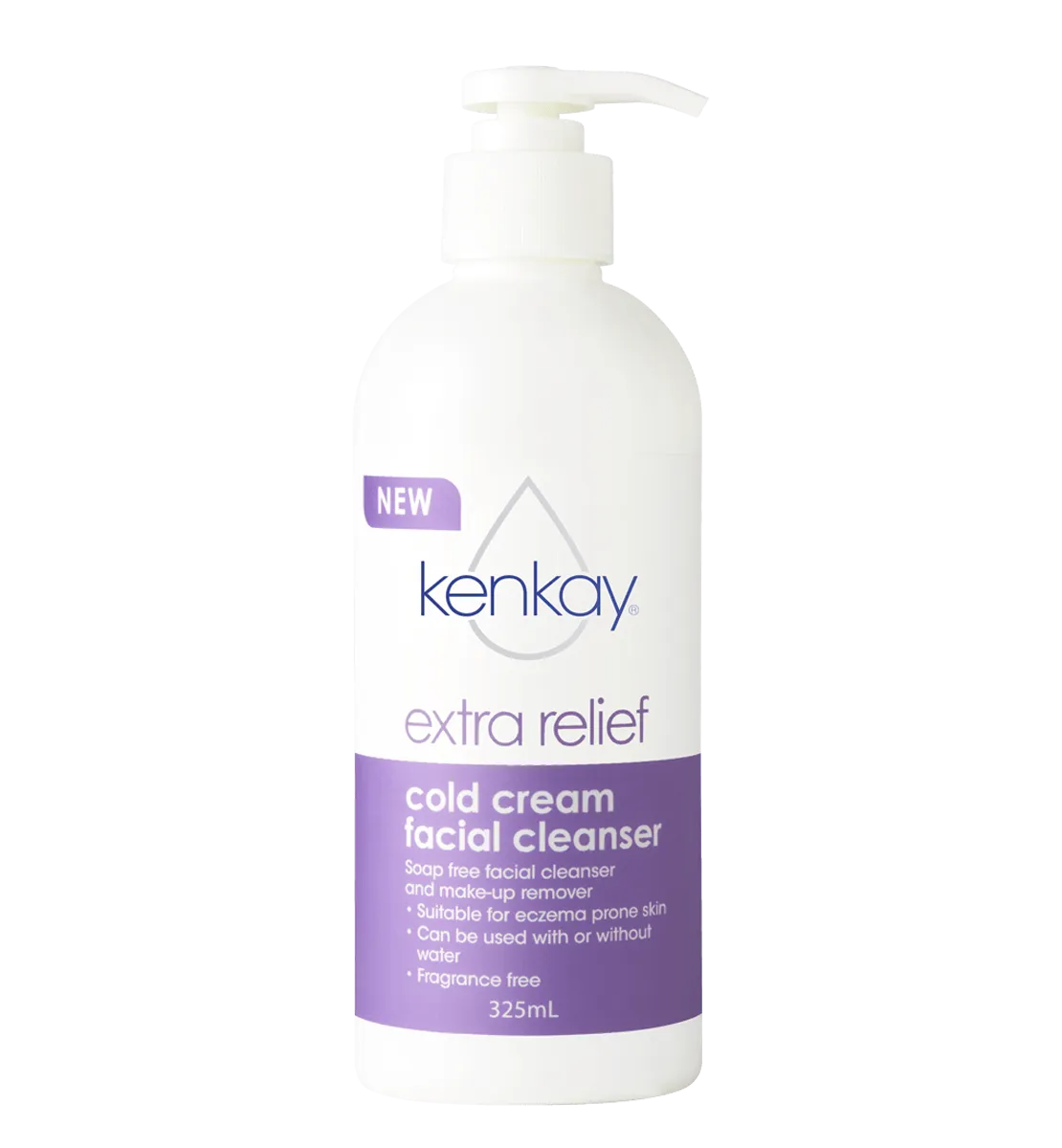 Kenkay Extra Relief Cold Cream Facial Cleanser (325mL)