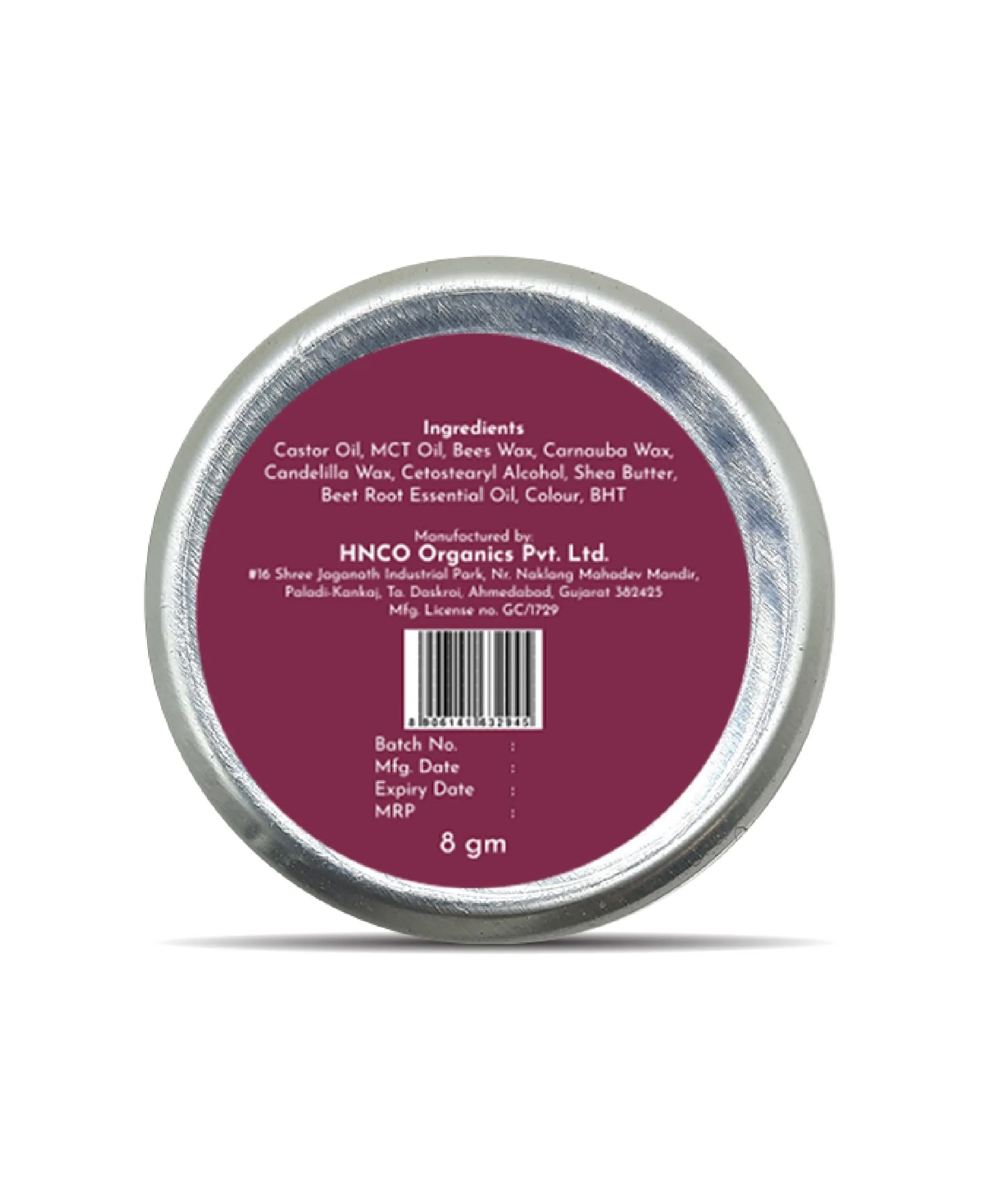 Korus Essential Beetroot Lip Balm with Shea Butter  - 8 grams