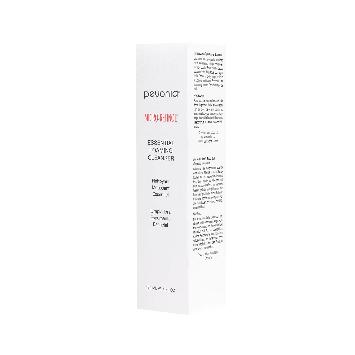 Micro-Retinol Essential Foaming Cleanser