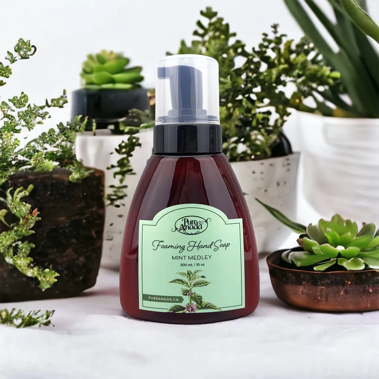 Mint Medley Natural Foaming Hand Soap - Pure Anada 300ml