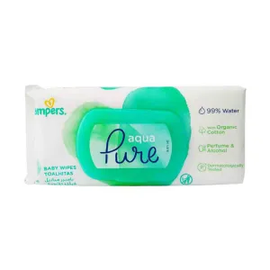 Pampers Aqua Pure Baby Wipes 99% Water (14X4)