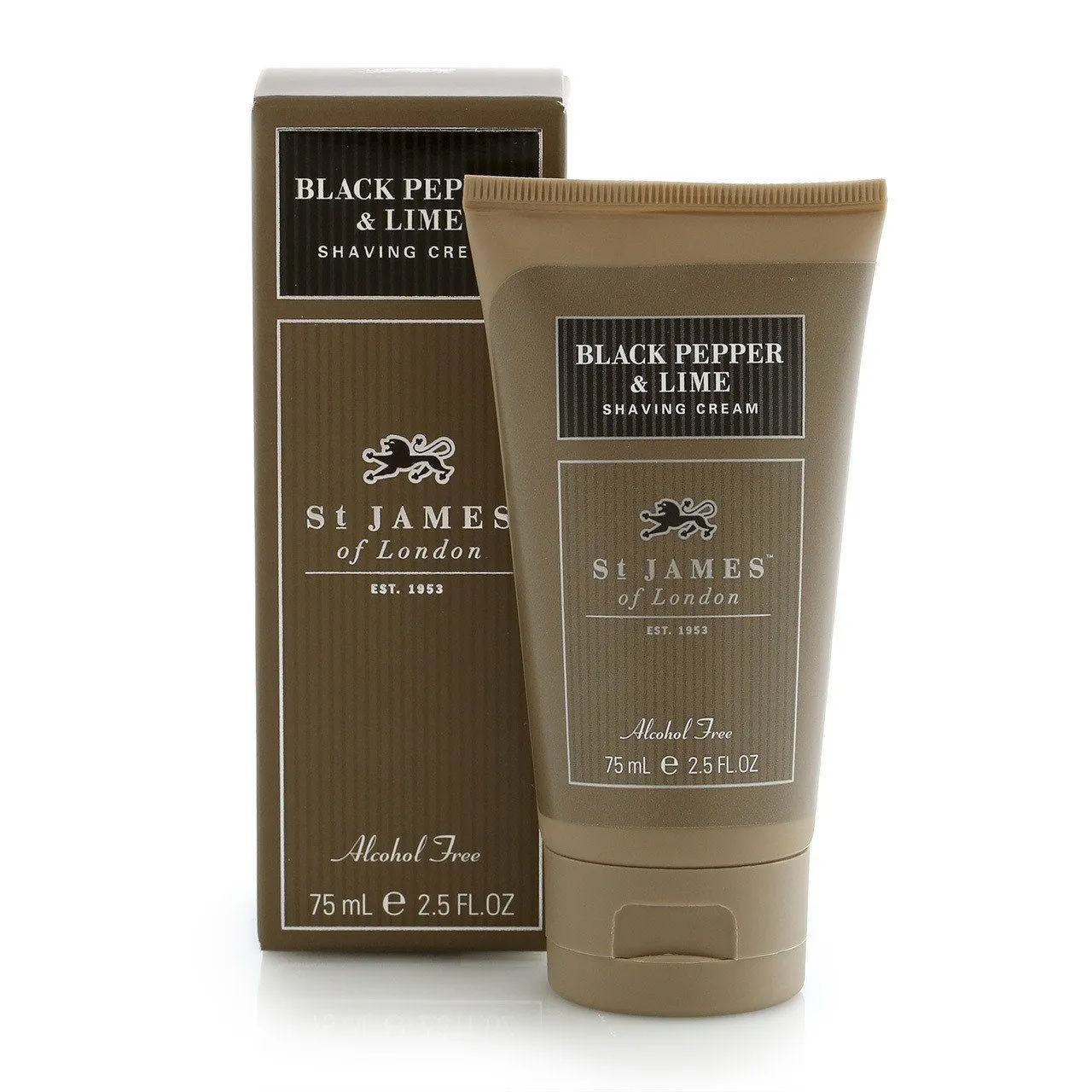 St. James of London Black Pepper & Lime Shave Cream