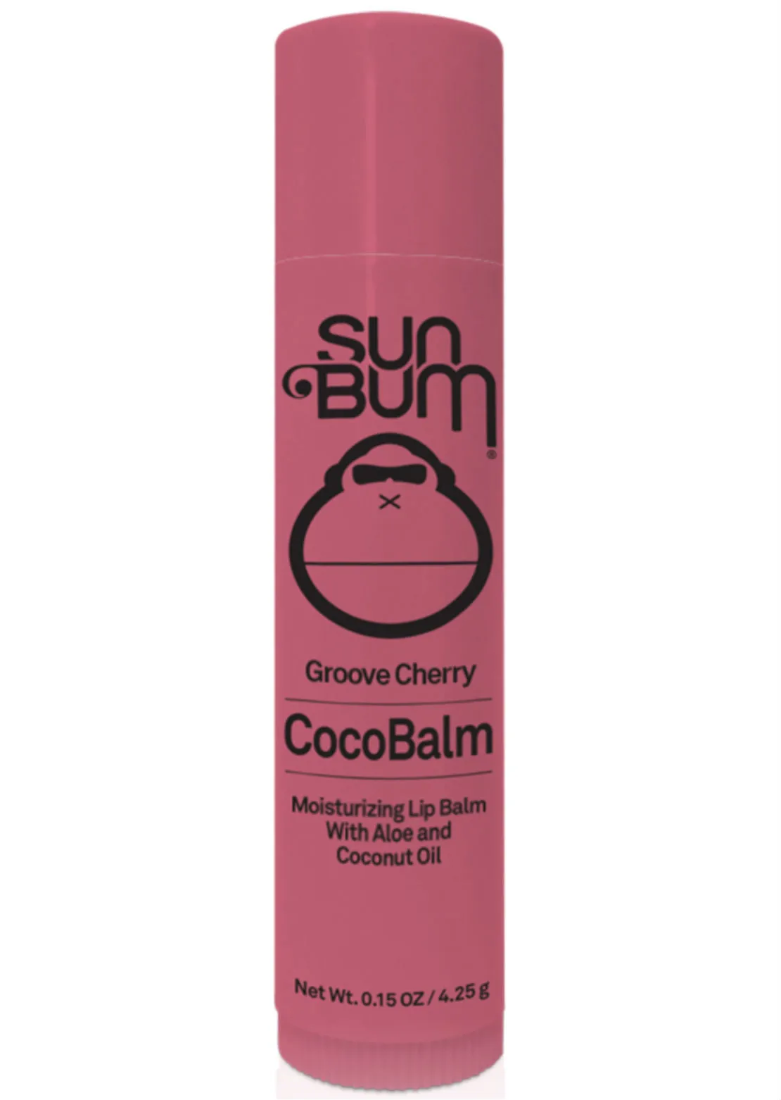 Sun Bum CocoBalm Groove Cherry Moisturizing Lip Balm